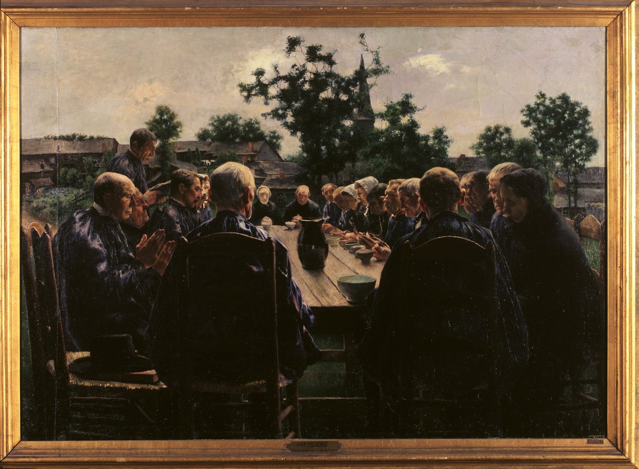 La comida del funeral de Leon Henri Marie Frederic