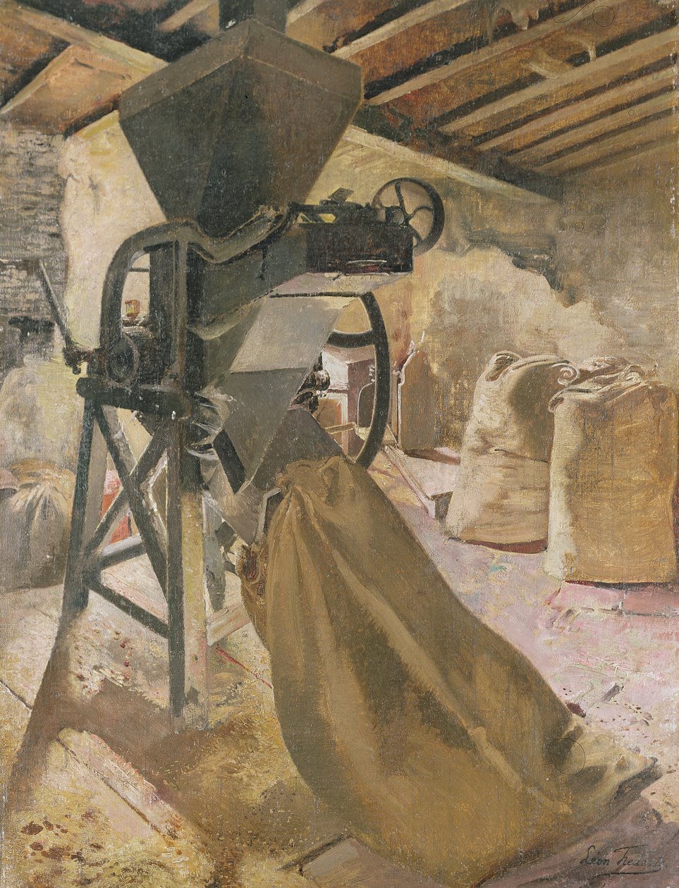 La Antigua Cervecería, 1895 de Leon Henri Marie Frederic
