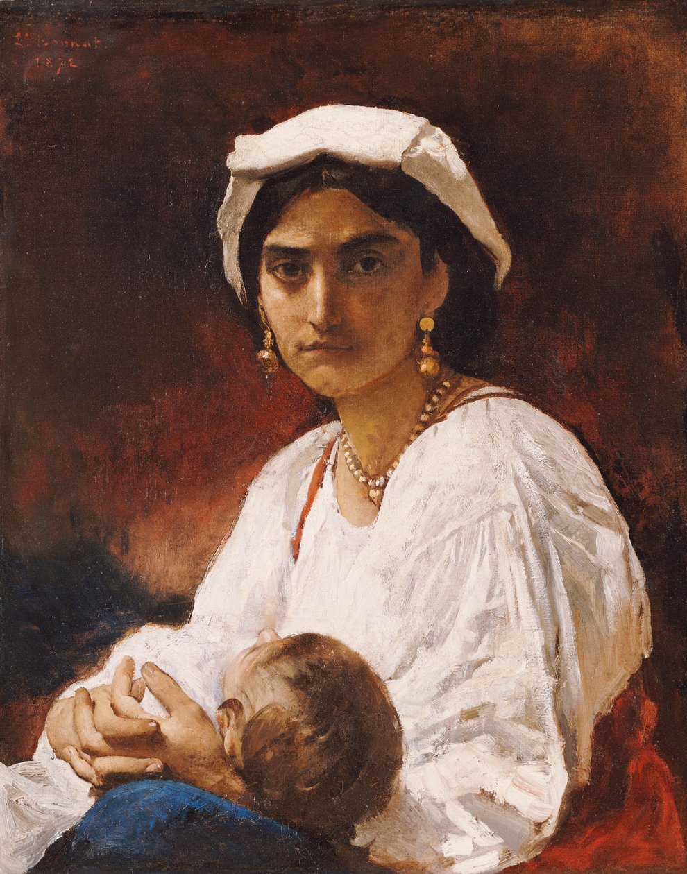 La esposa del bandido, 1872 de Leon Joseph Florentin Bonnat