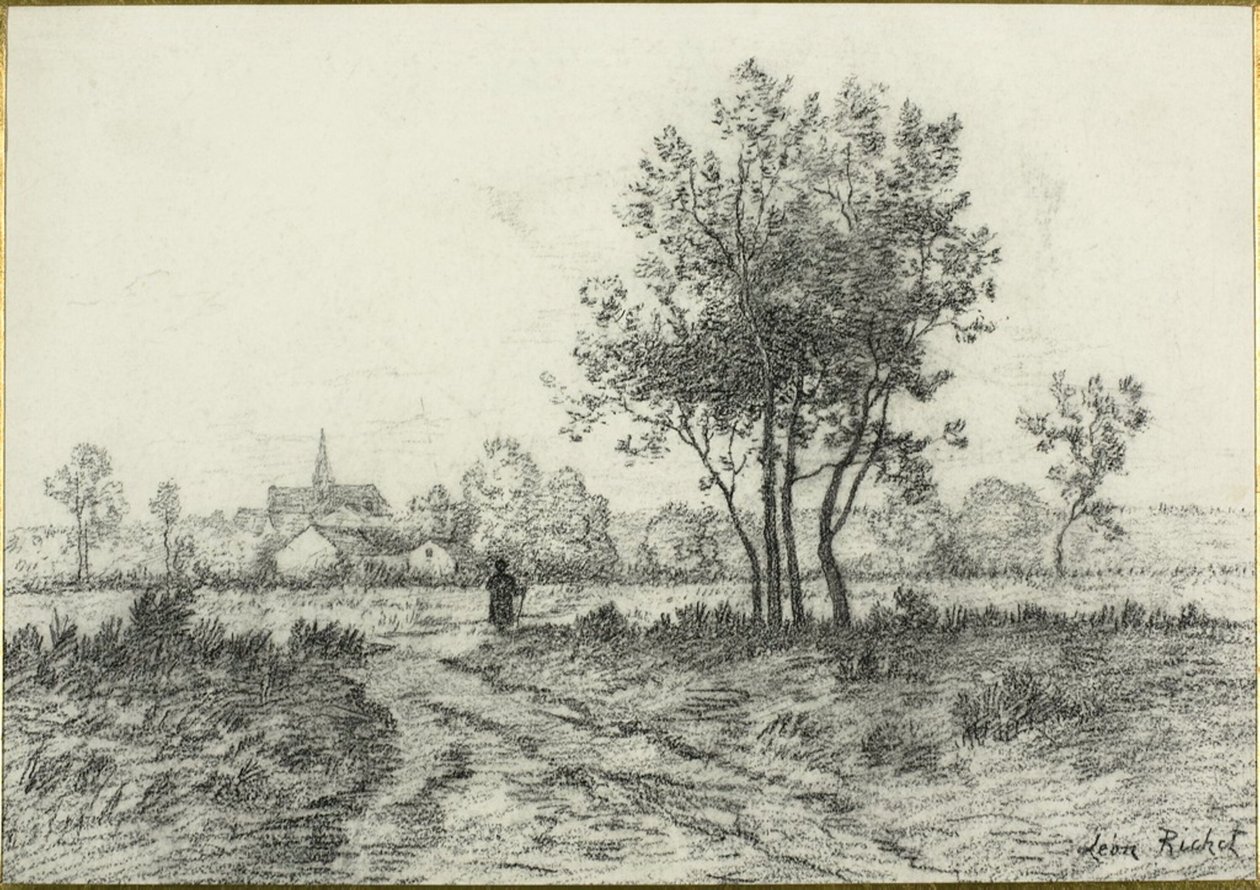 Paisaje de Leon Richet