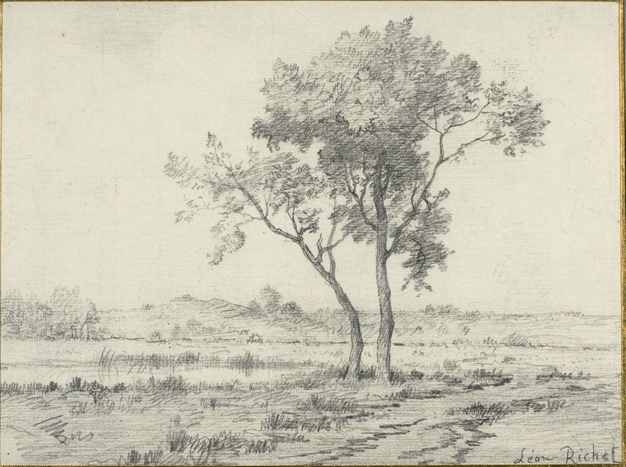 Paisaje de Leon Richet