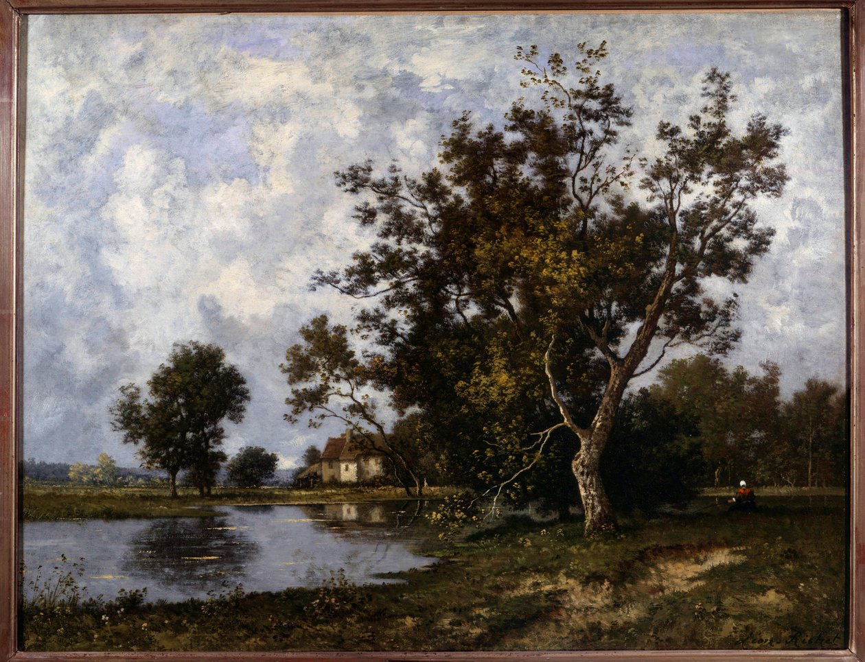Paisaje a la Mare de Leon Richet