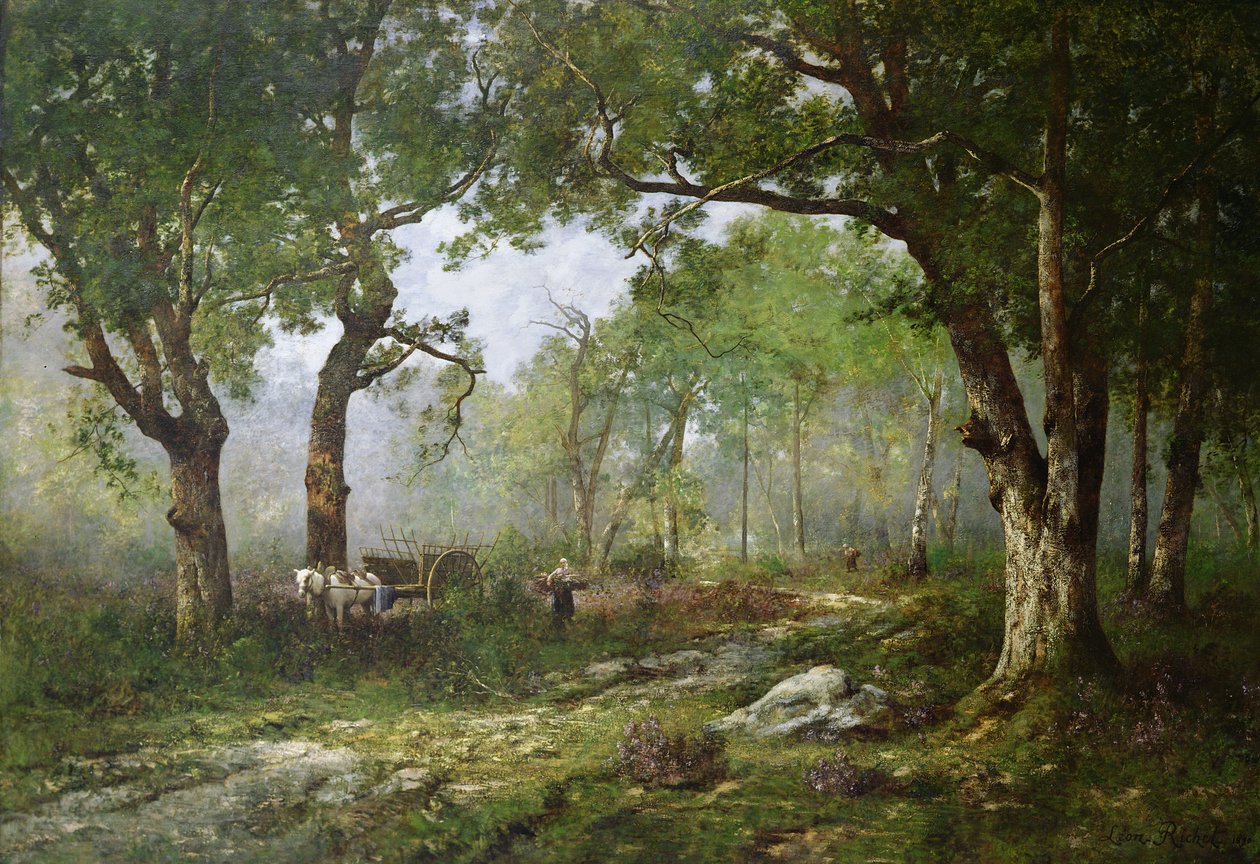 El Bosque de Fontainebleau de Leon Richet