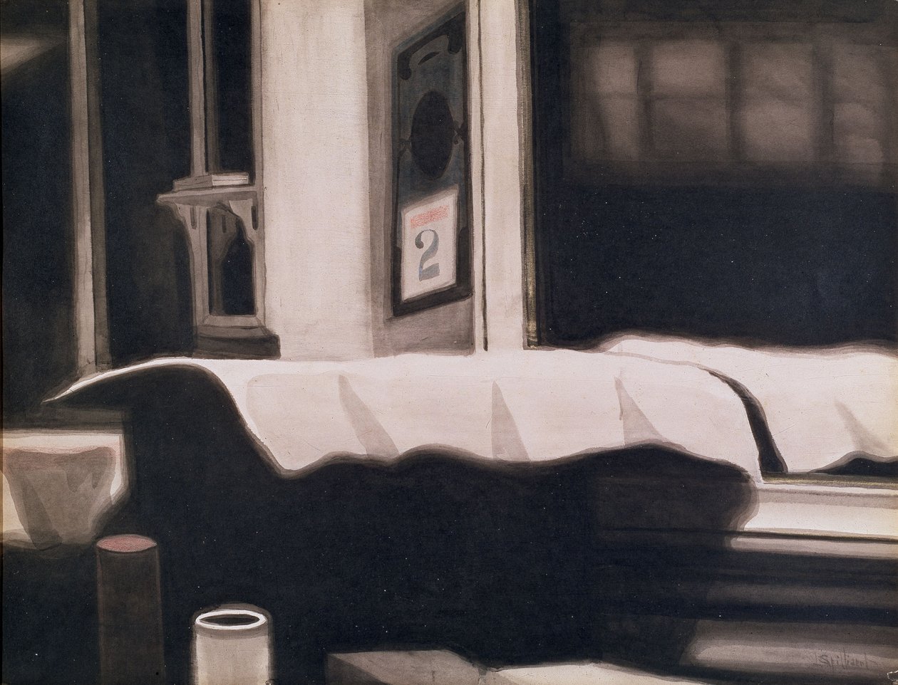 El Dos de Noviembre (Interior) de Leon Spilliaert