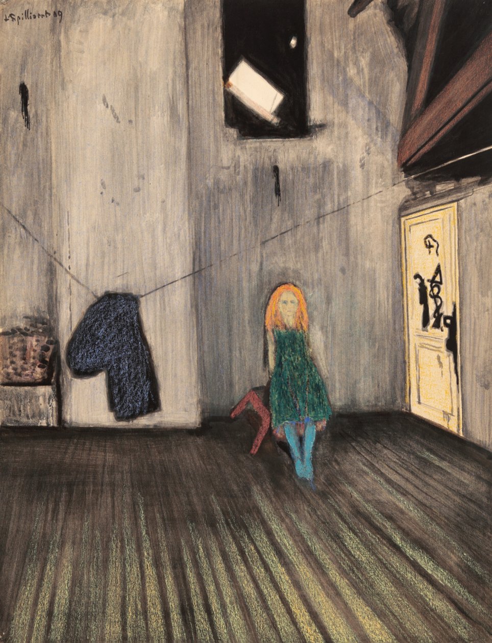 Toda sola, 1909 de Leon Spilliaert