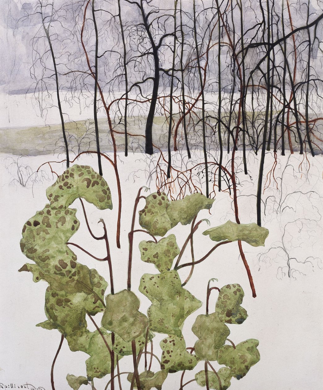 Paisaje de invierno de Leon Spilliaert
