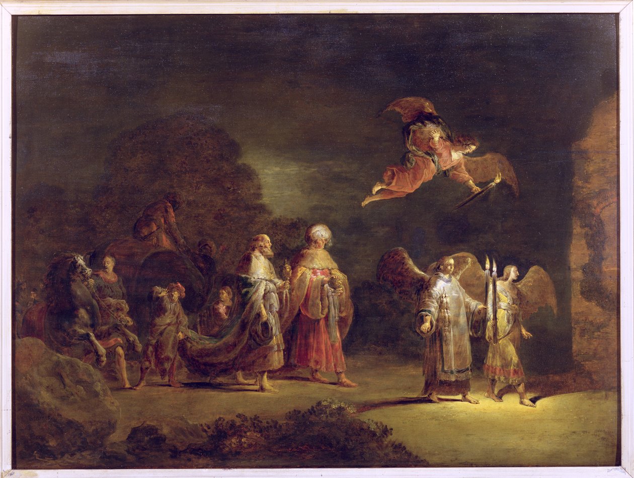 Los Magos yendo a Belén de Leonard Bramer