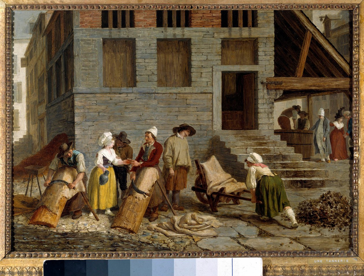 Una curtiduría | Léonard Defrance | Impresión de arte