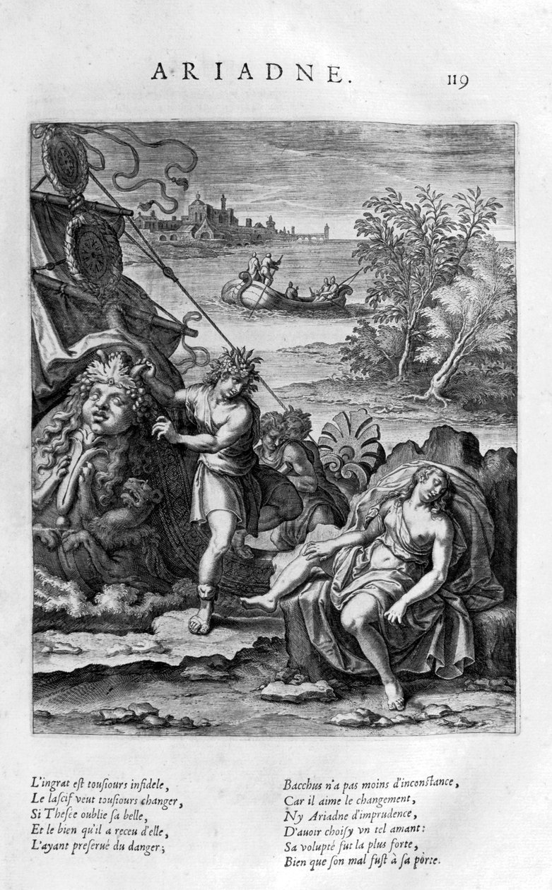 Ariadna, 1615 de Leonard Gaultier