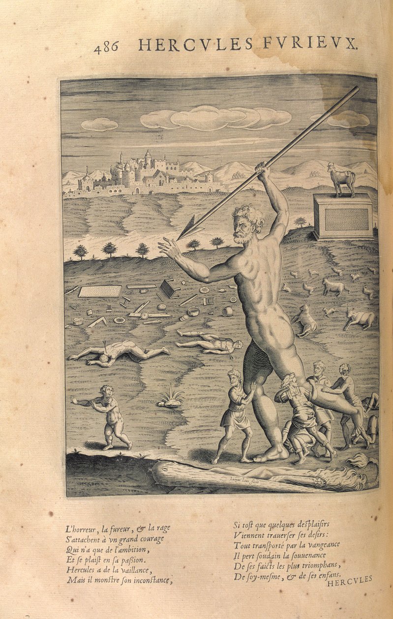 Hércules enfurecido, de 