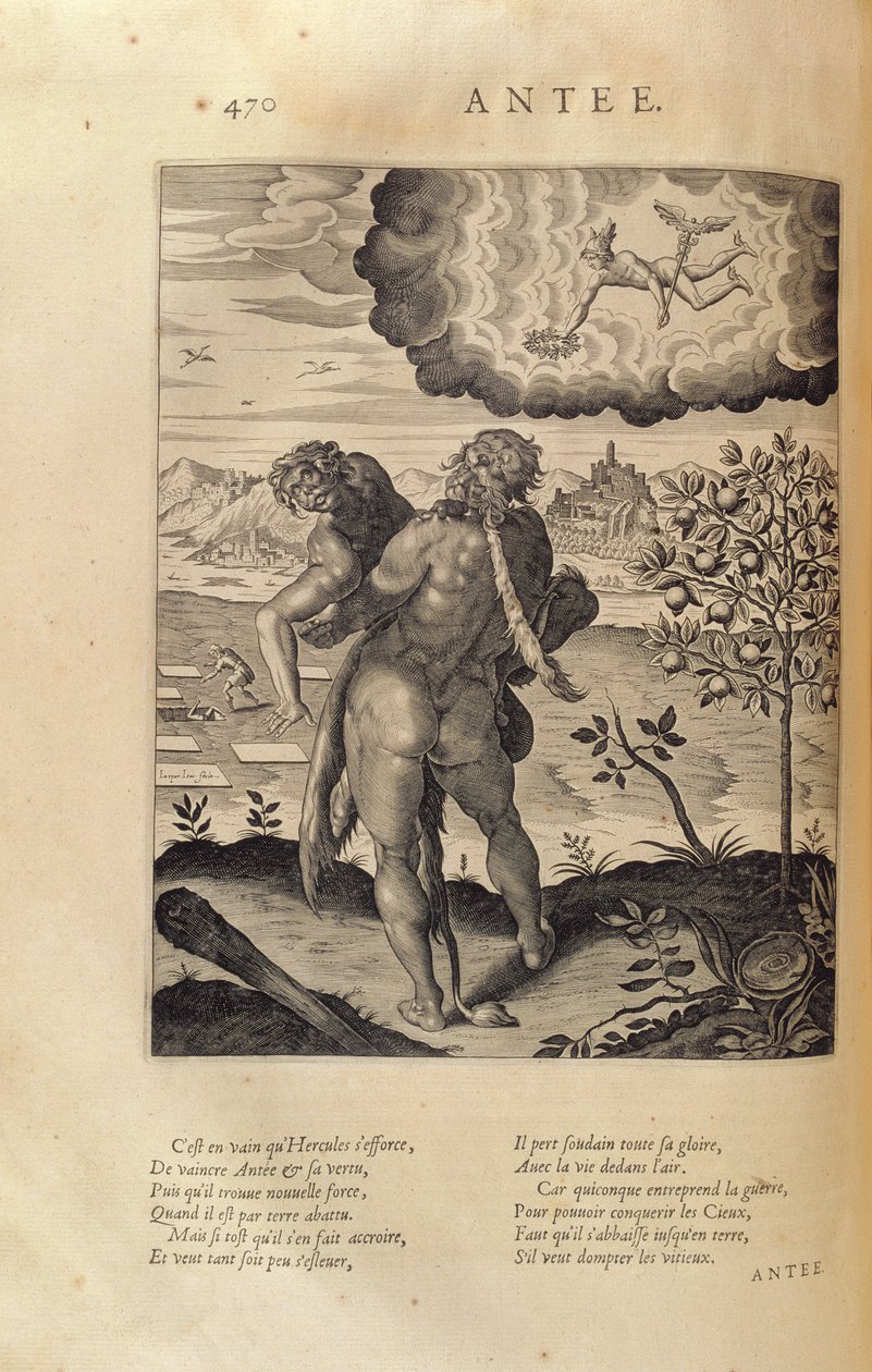 Hércules matando a Anteo, de 