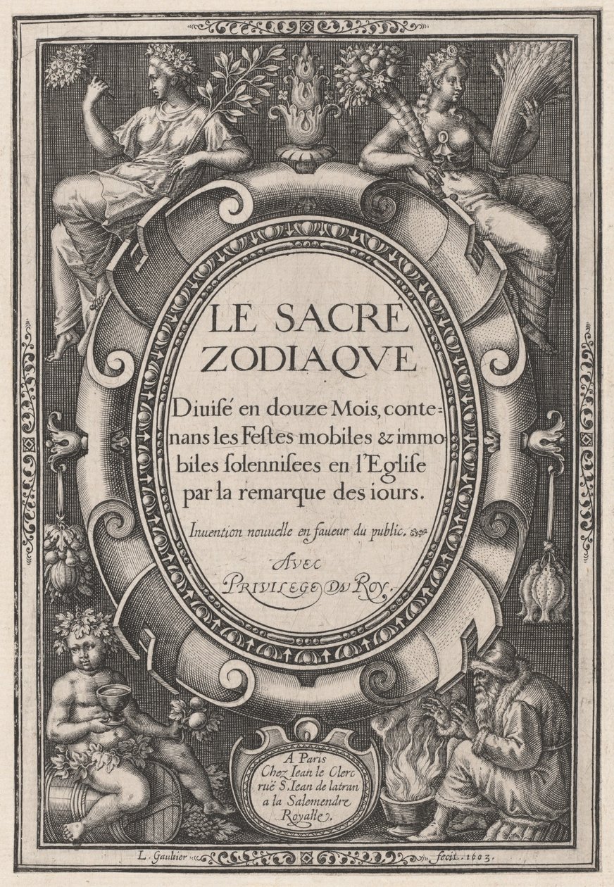Página de título de Leonard Gaultier