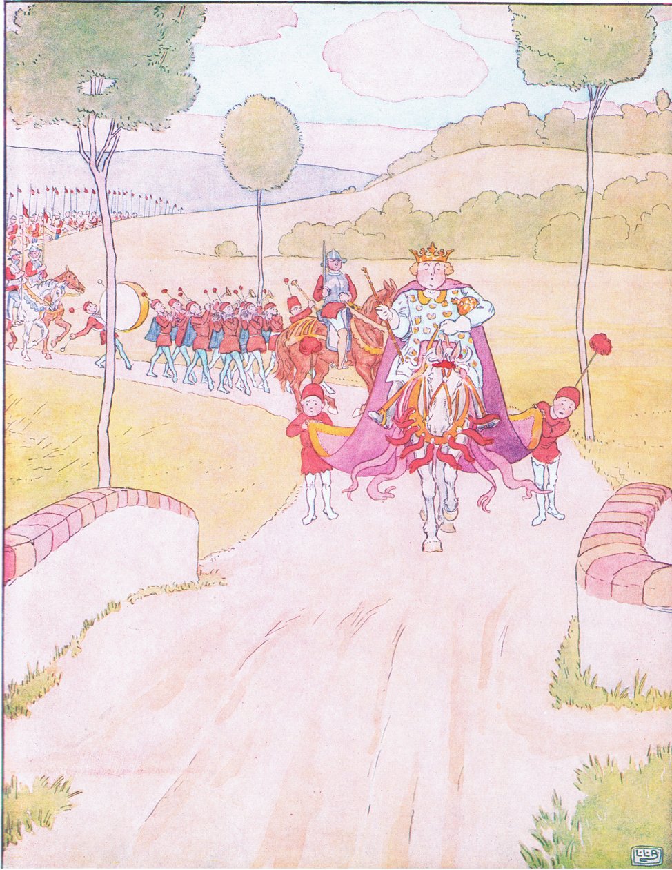 Todos los caballos del rey y todos los hombres del rey, no pudieron volver a juntar a Humpty de Leonard Leslie Brooke