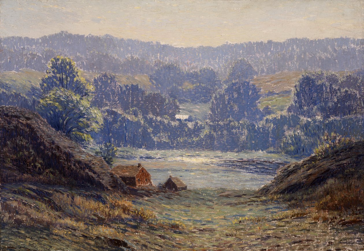 Una mañana de verano, 1922 de Leonard Ochtman