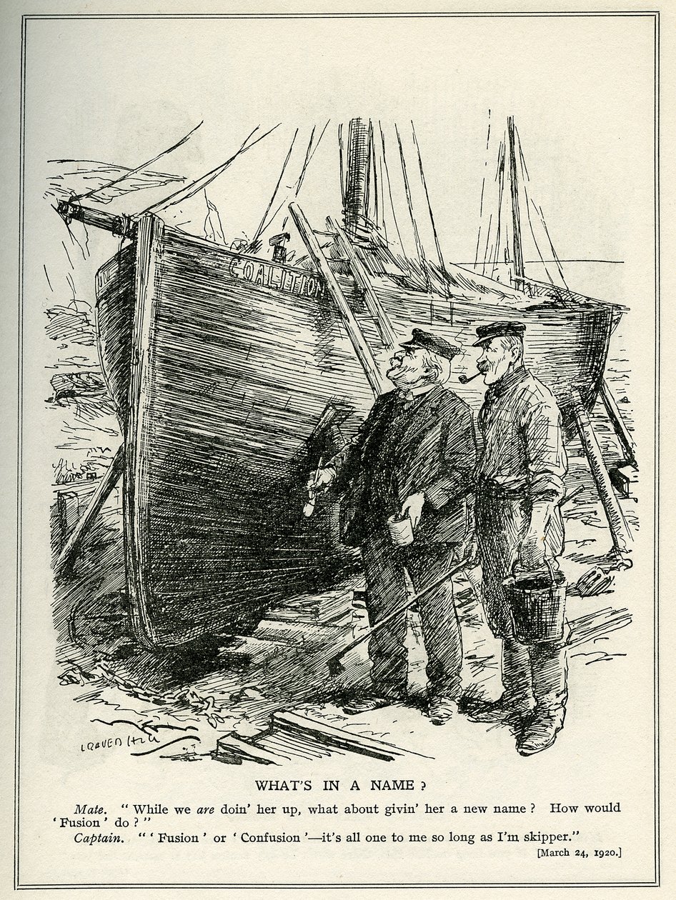 Lloyd George y el barco 