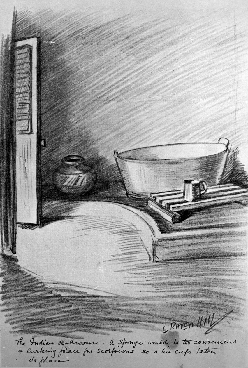 El baño indio de Leonard Raven Hill