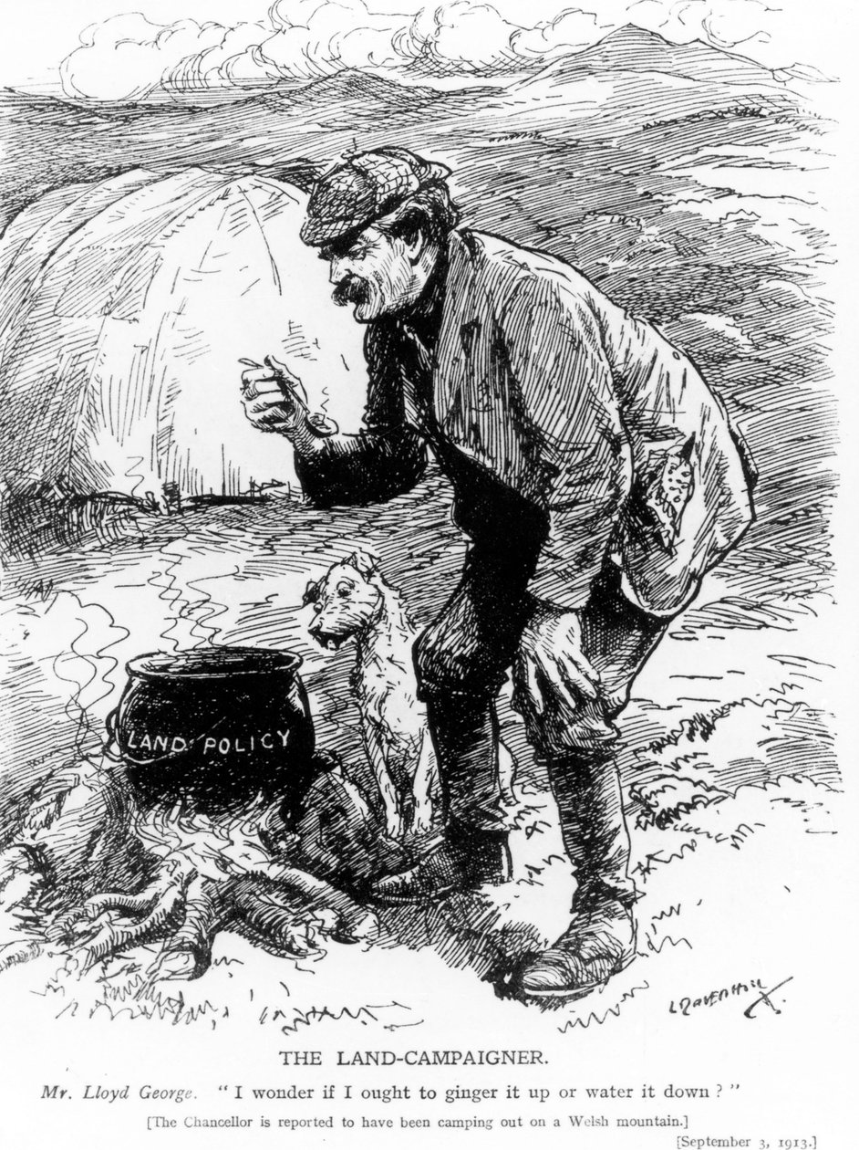 El Campañero de Tierra, 1913 de Leonard Raven Hill