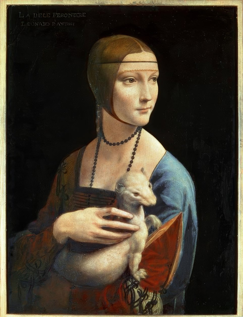 La dama con armiño de Leonardo da Vinci