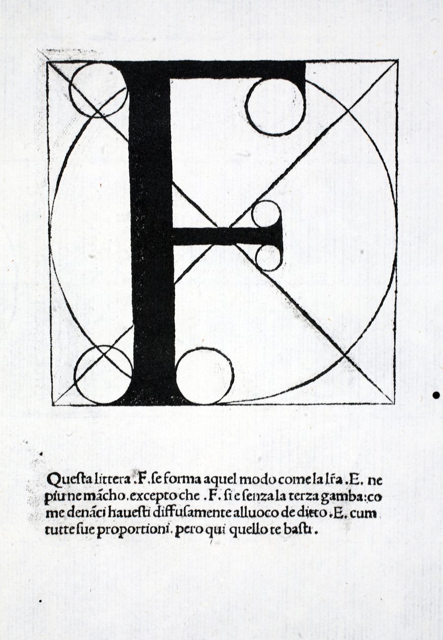 F, ilustración de 