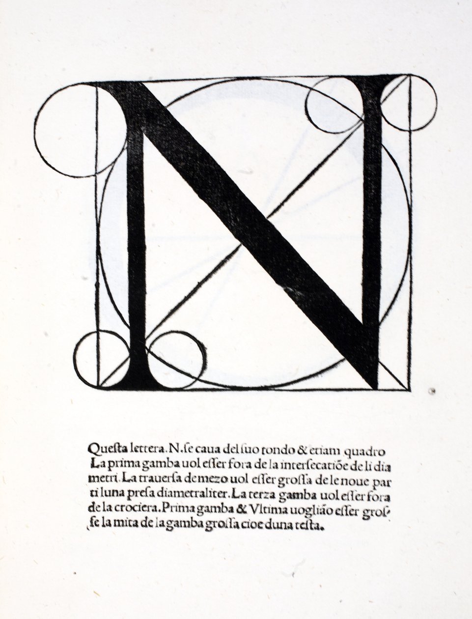 N, ilustración de 