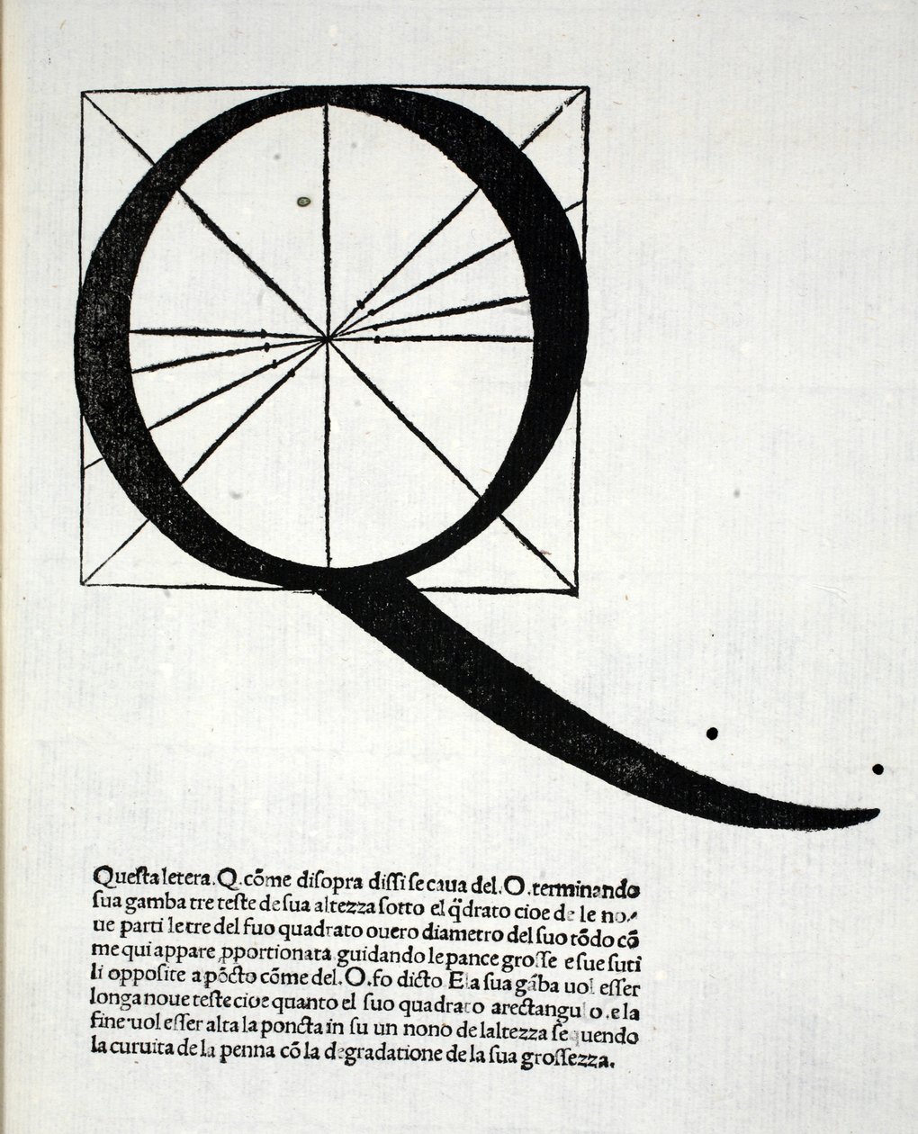 Q, ilustración de 