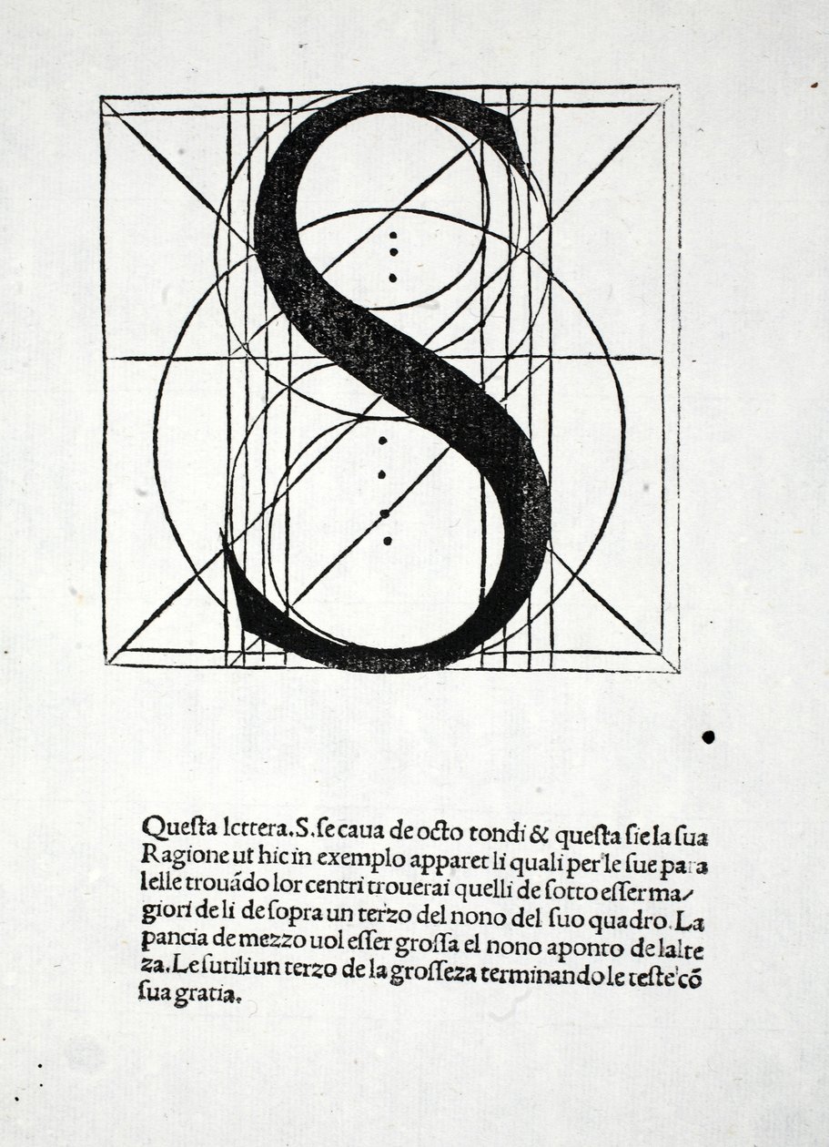 S, ilustración de 