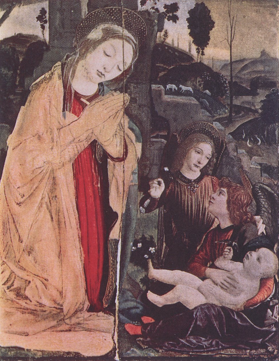 La adoración de Detroit de Leonardo da Vinci