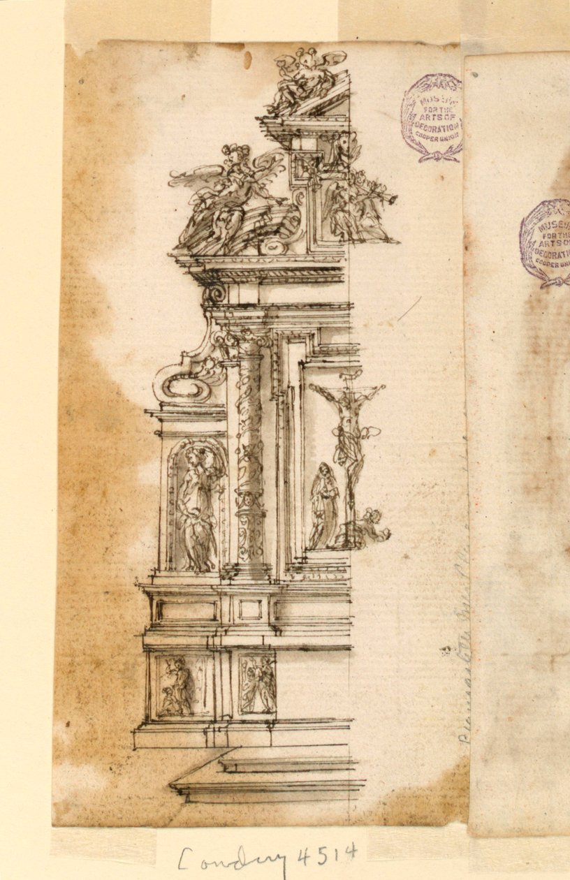 Diseño para un altar de Leonardo Scaglia