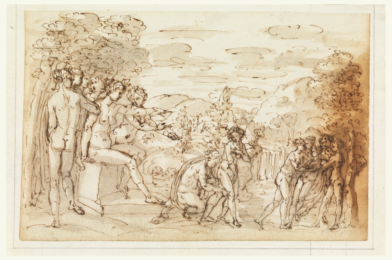 Diana y Endimión de Leonardo Scaglia
