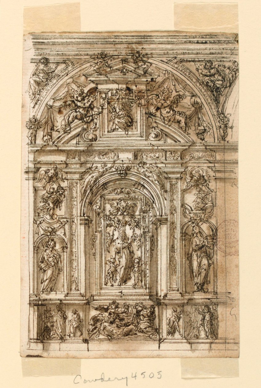 Elevación de un altar de Leonardo Scaglia