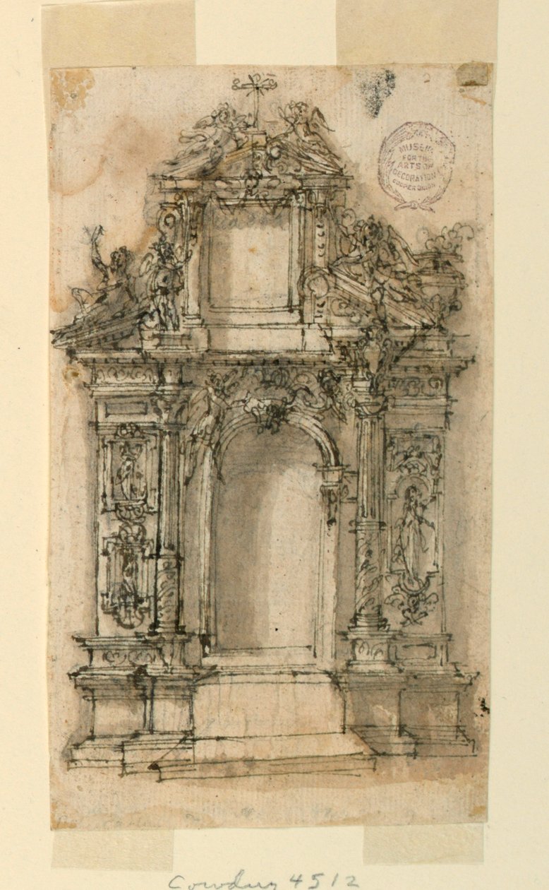 Proyecto para un altar de Leonardo Scaglia