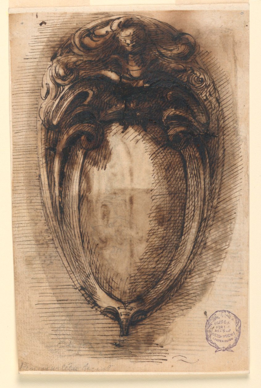 Proyecto para un escudo de Leonardo Scaglia