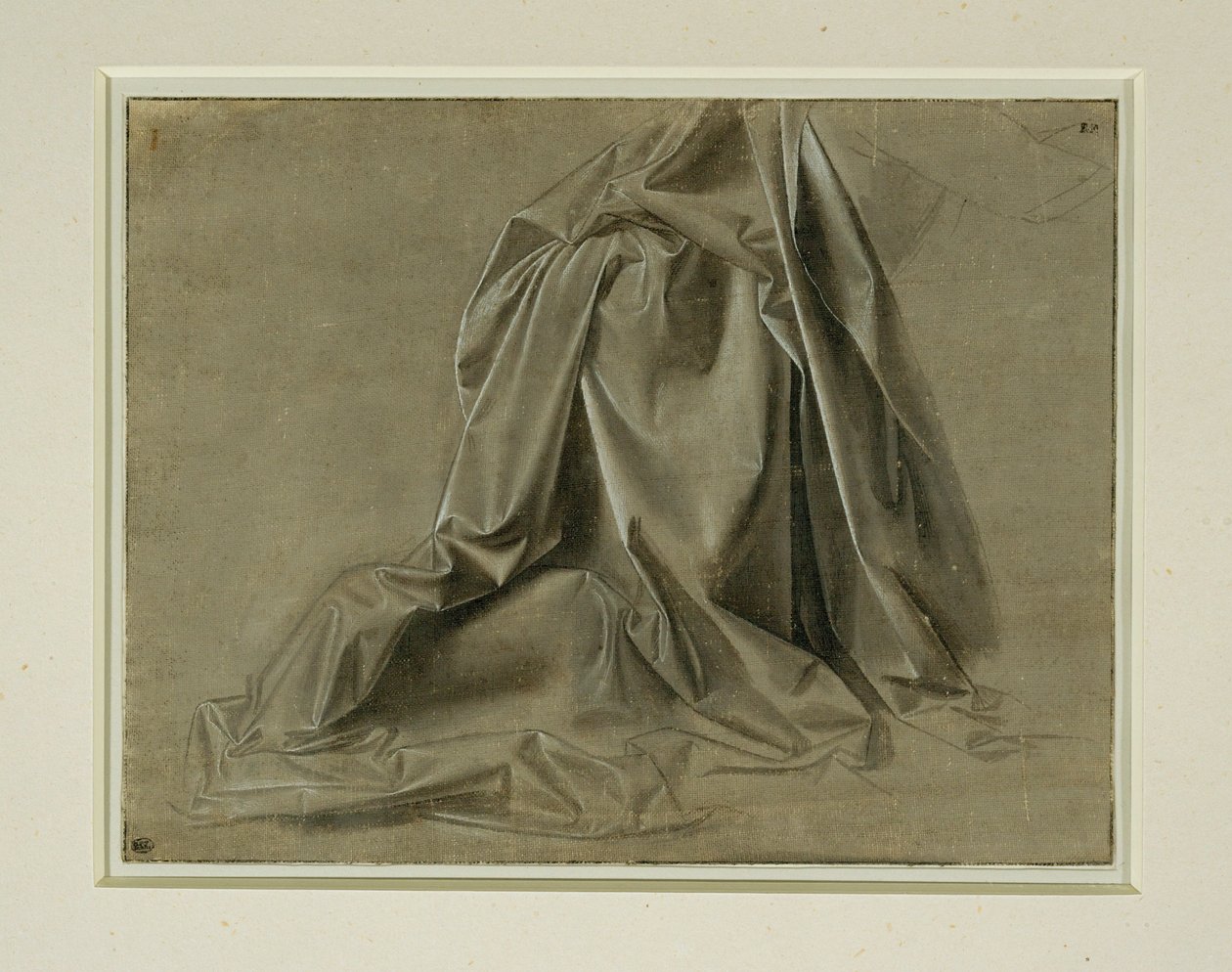 Daperie para una figura de maniquí ... de Leonardo da Vinci