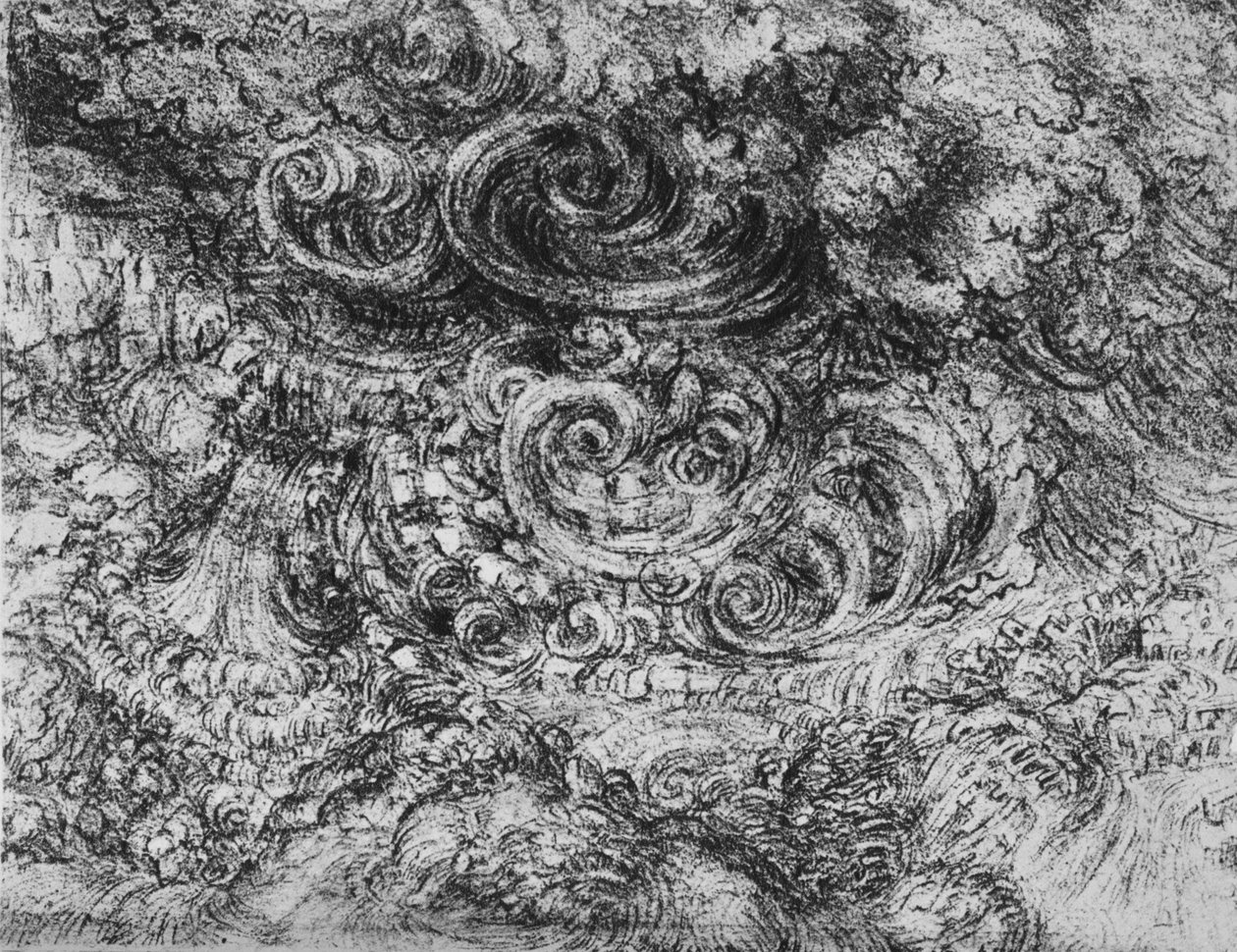 El Diluvio, c1480 1945 de Leonardo da Vinci