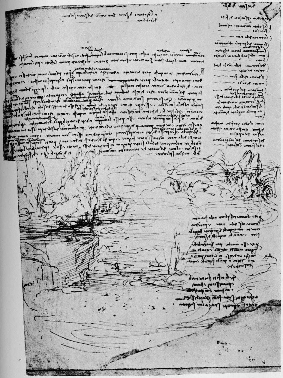 Primera Página de Las Cartas Armenias, 1928 de Leonardo da Vinci