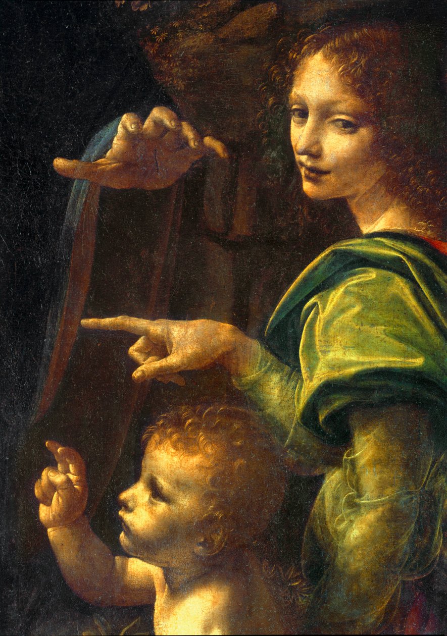 La Vierge aux rochers - La Virgen de las Rocas ... de Leonardo da Vinci
