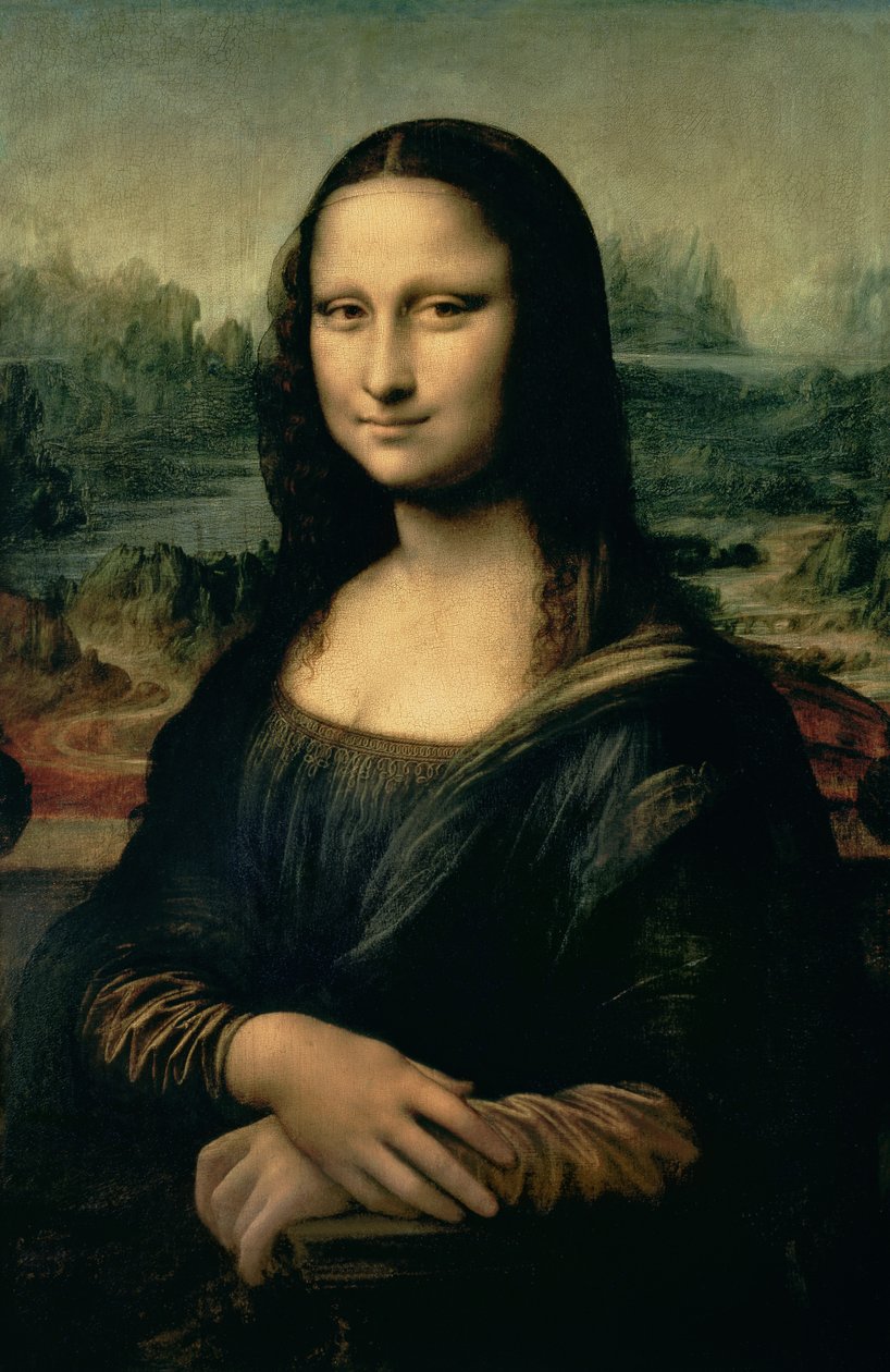 Mona Lisa, c.1503-6 (óleo sobre tabla) de Leonardo da Vinci