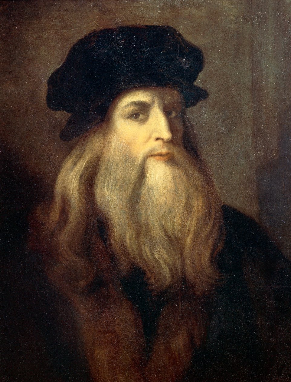 Presunto autorretrato (retrato de Lucan de Vinci) de Leonardo da Vinci