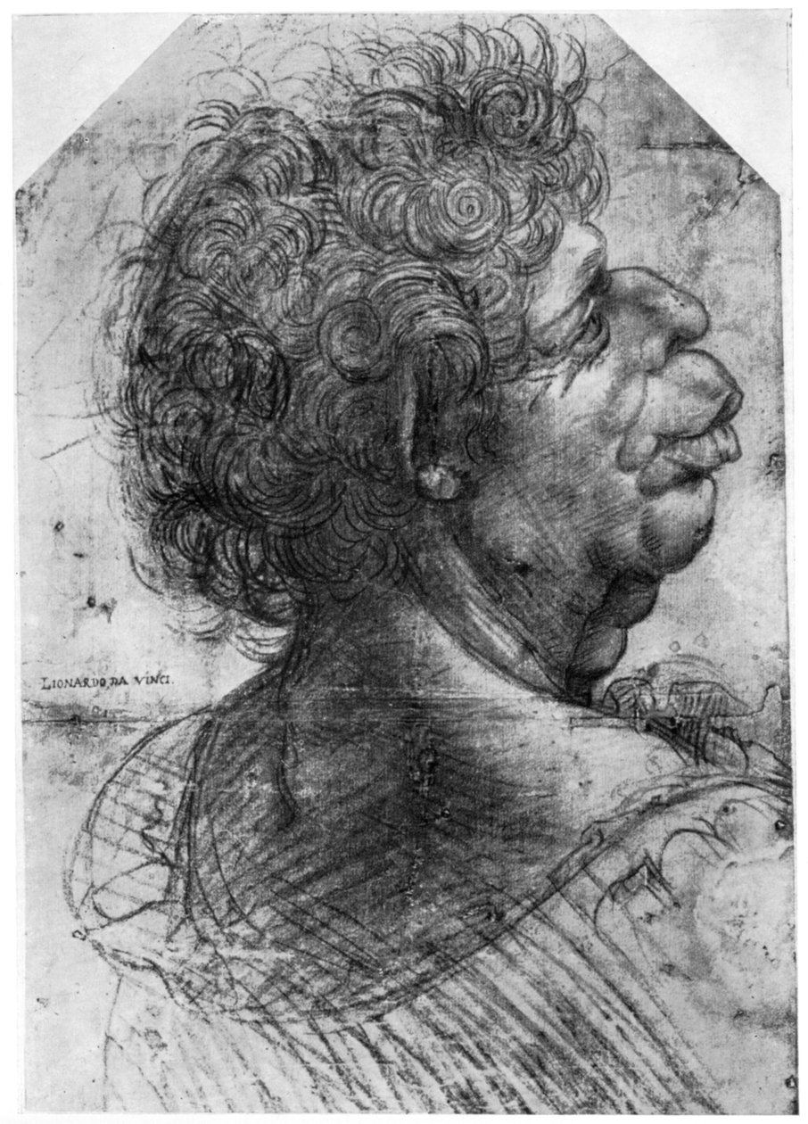 Scaramuccia, 1500-1505 de Leonardo da Vinci