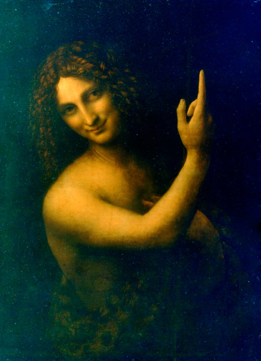 San Juan Bautista, 1513-1516 de Leonardo da Vinci