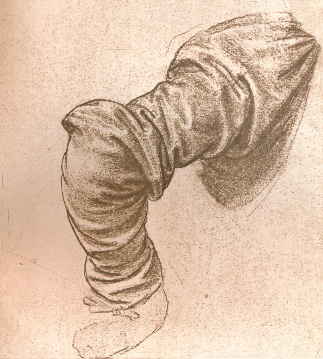 Estudio para el brazo de San Pedro en 