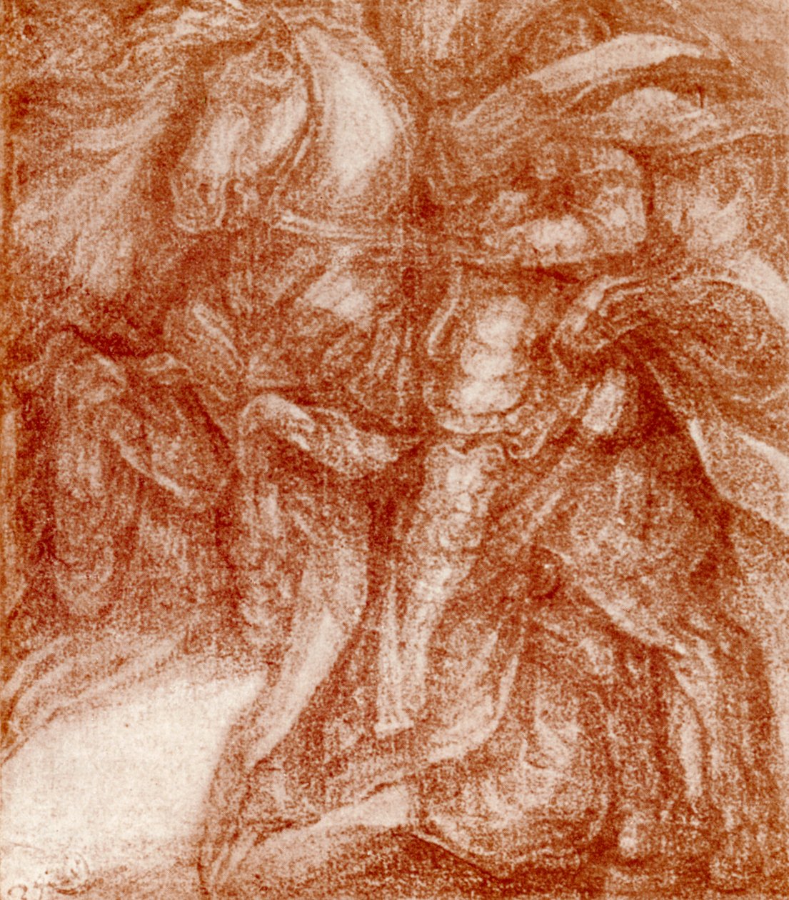 Estudio de un caballero, por Leonardo De Vinci, 1913 de Leonardo da Vinci