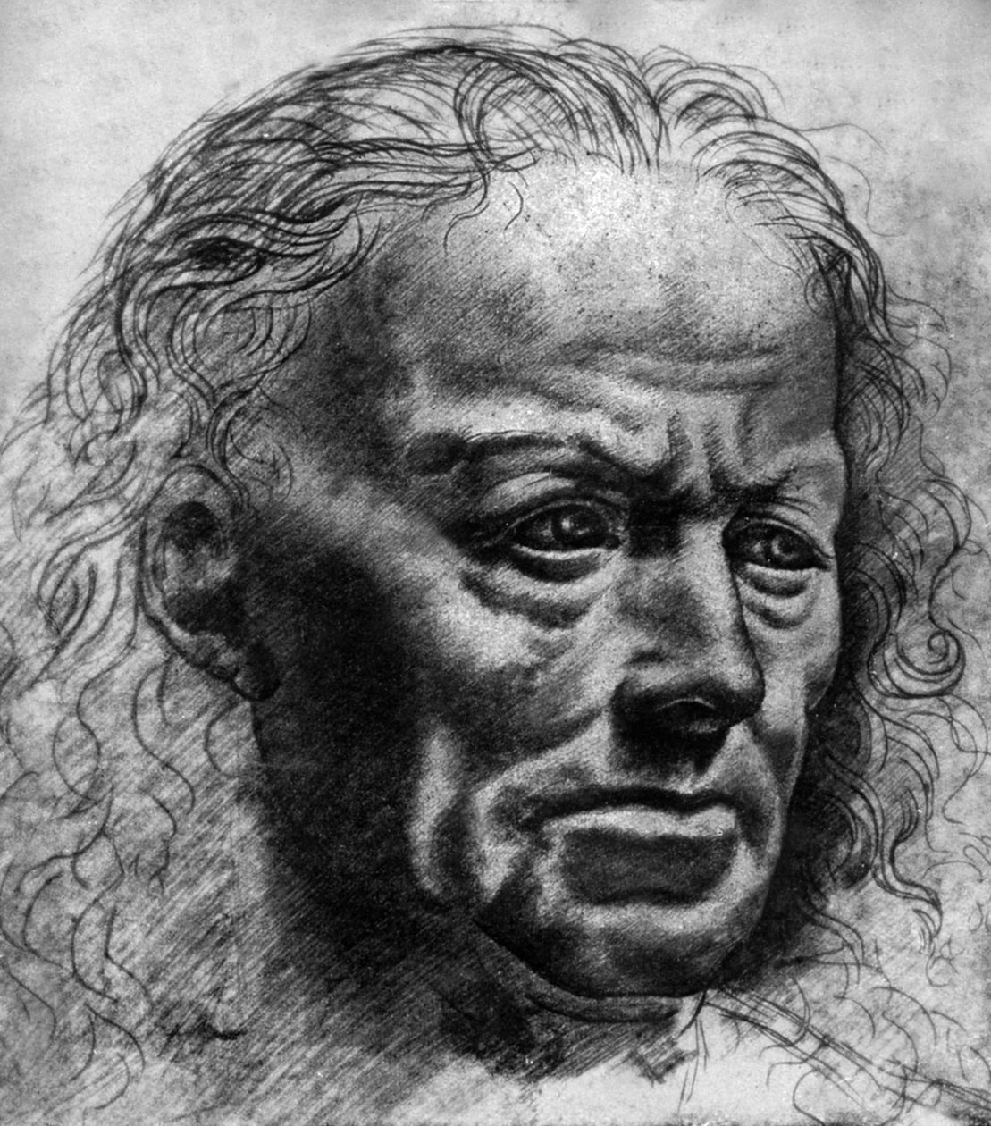 Estudio de expresión de Leonardo da Vinci