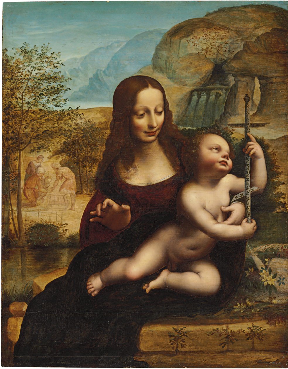 La Madonna del Huso de Leonardo da Vinci