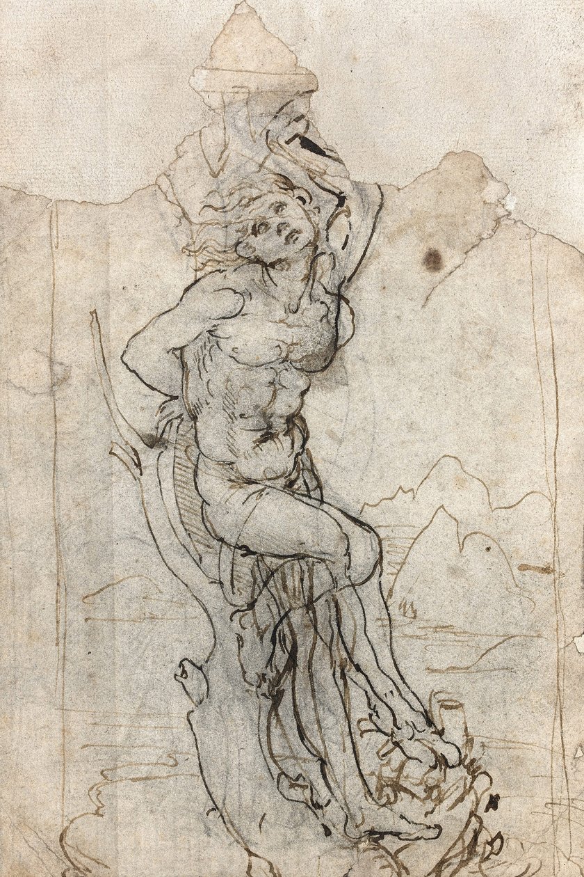 El martirio de San Sebastián de Leonardo da Vinci