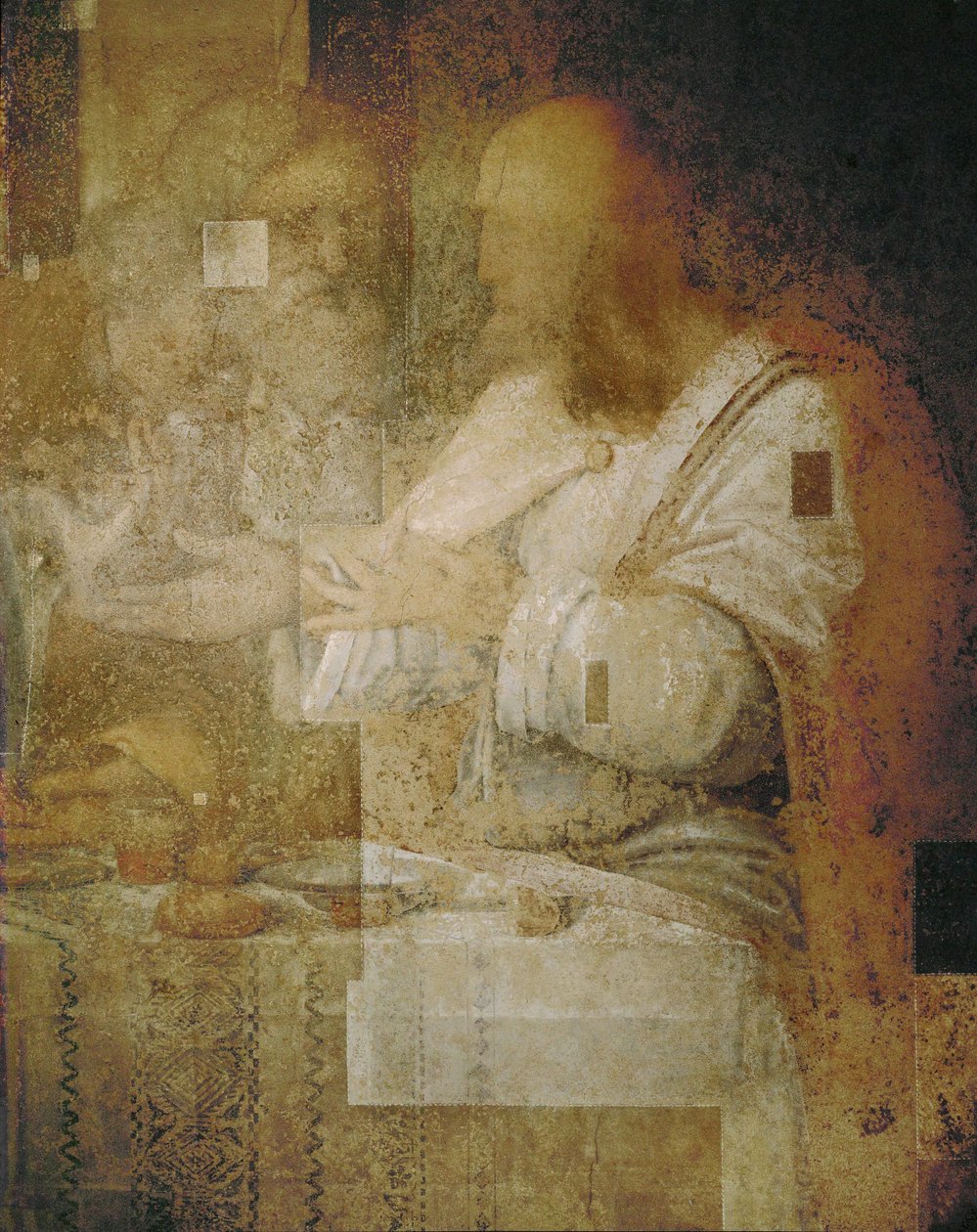 El apóstol Simón (fresco) de Leonardo da Vinci