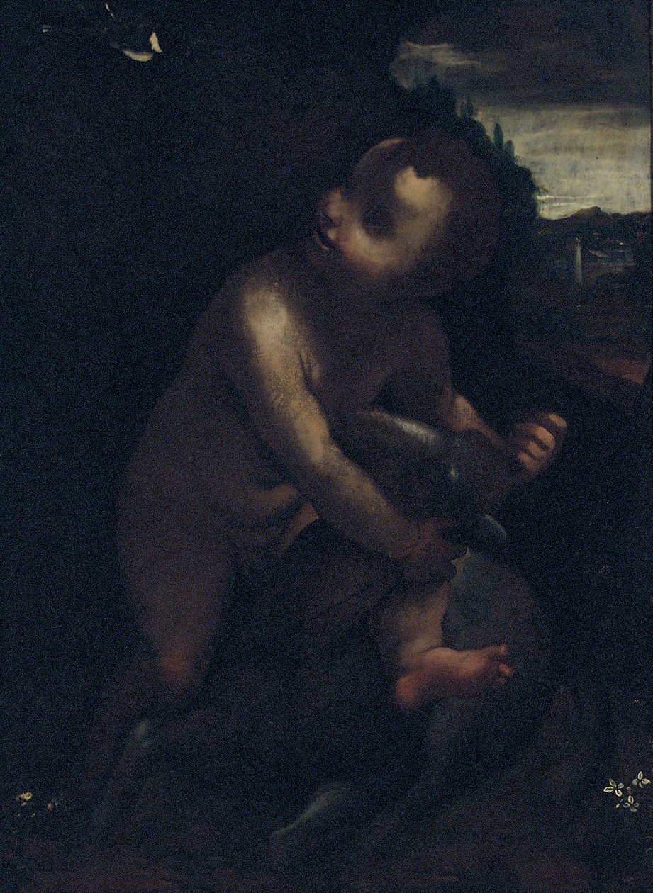 El niño San Juan Bautista de Leonardo da Vinci