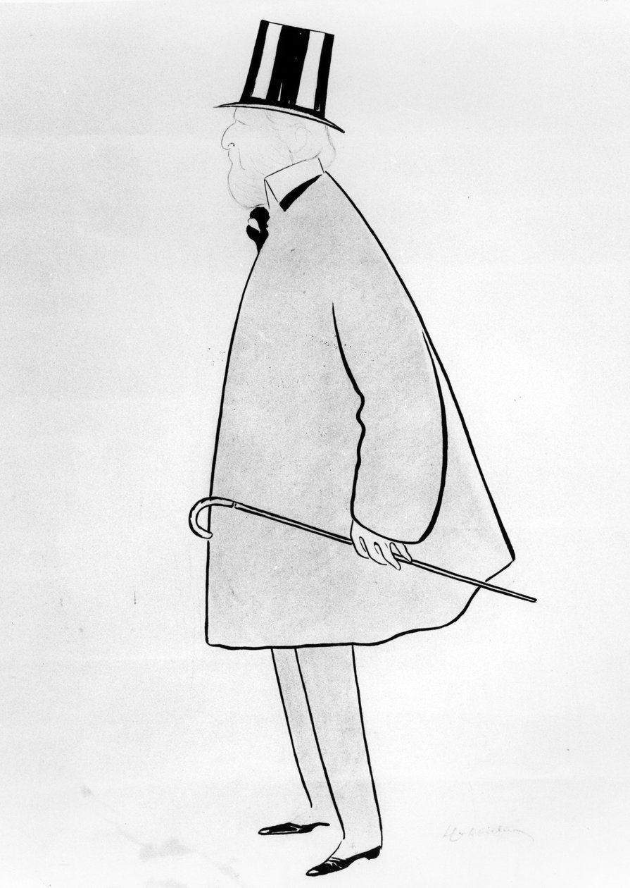 Caricatura de Jacques Doucet, c.1910-29 de Leonetto Cappiello