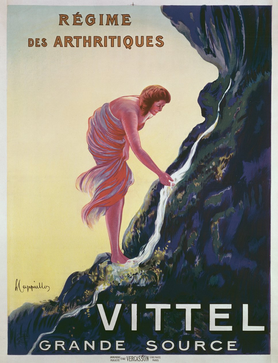 Anuncio de Vittel Grande Source, 1911 de Leonetto Cappiello
