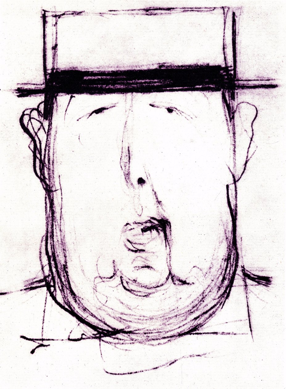 Caricatura del escritor irlandés Oscar Wilde (1854-1900) por Leonetto Cappiello (1875-1942) 1899 de Leonetto Cappiello